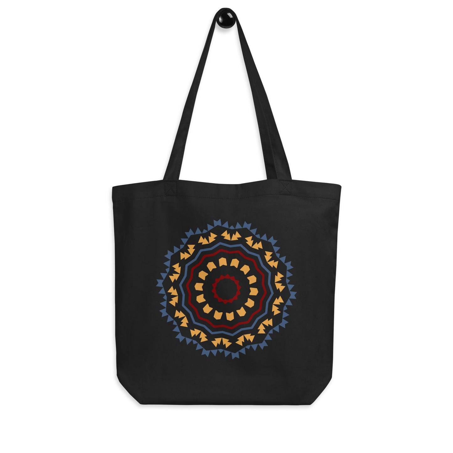 Eco Tote Bag- Aztec Orange and Blue