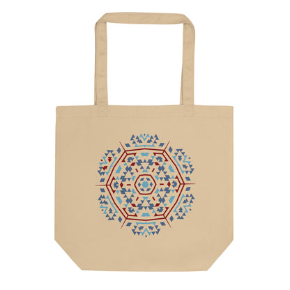 Eco Tote Bag- Aztec Red
