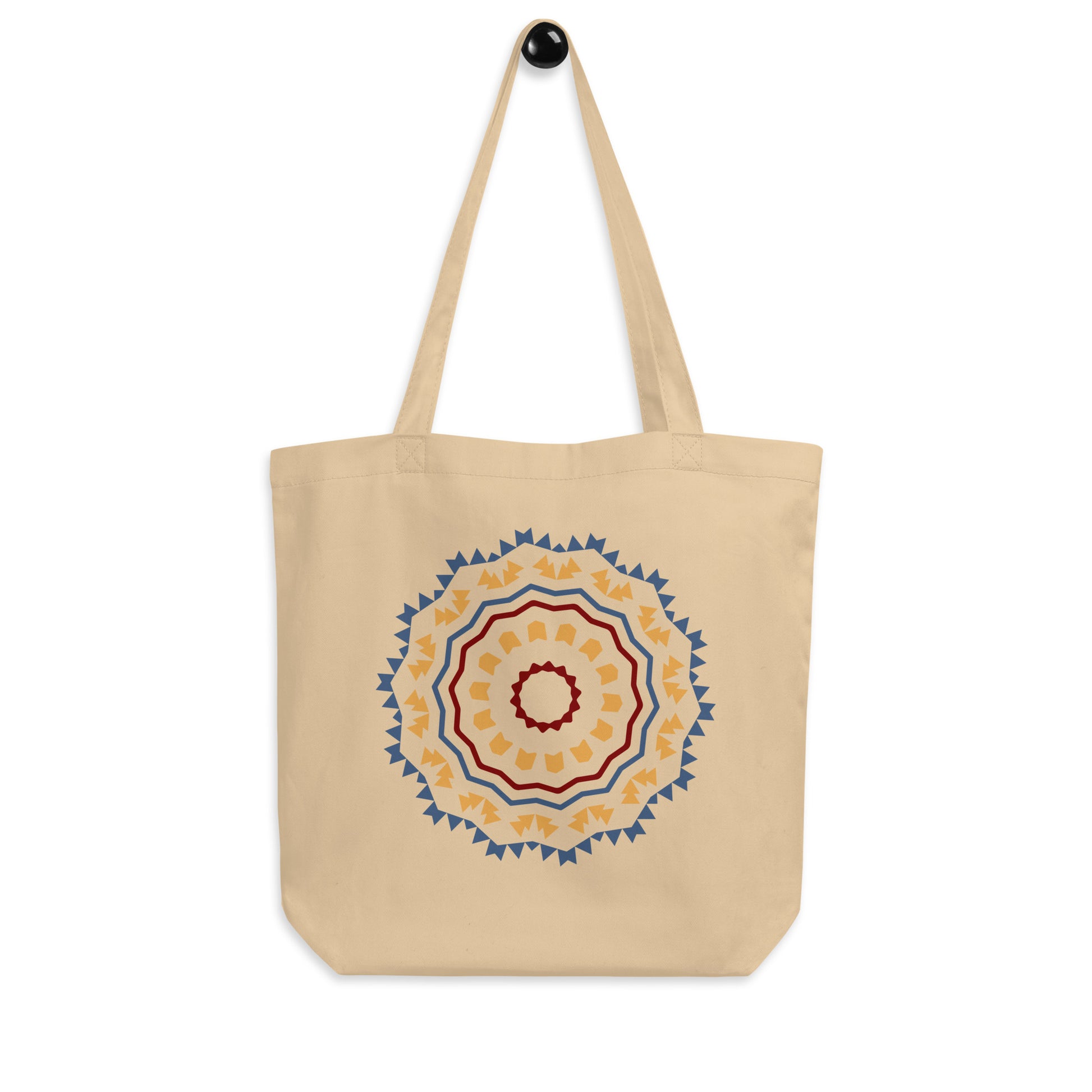 Eco Tote Bag- Aztec Orange and Blue