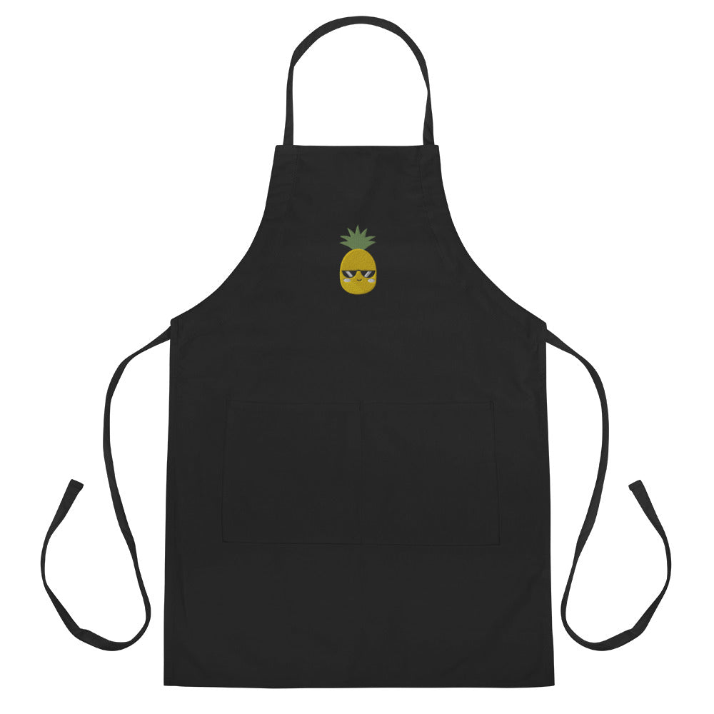 Embroidered Apron- Pineapple