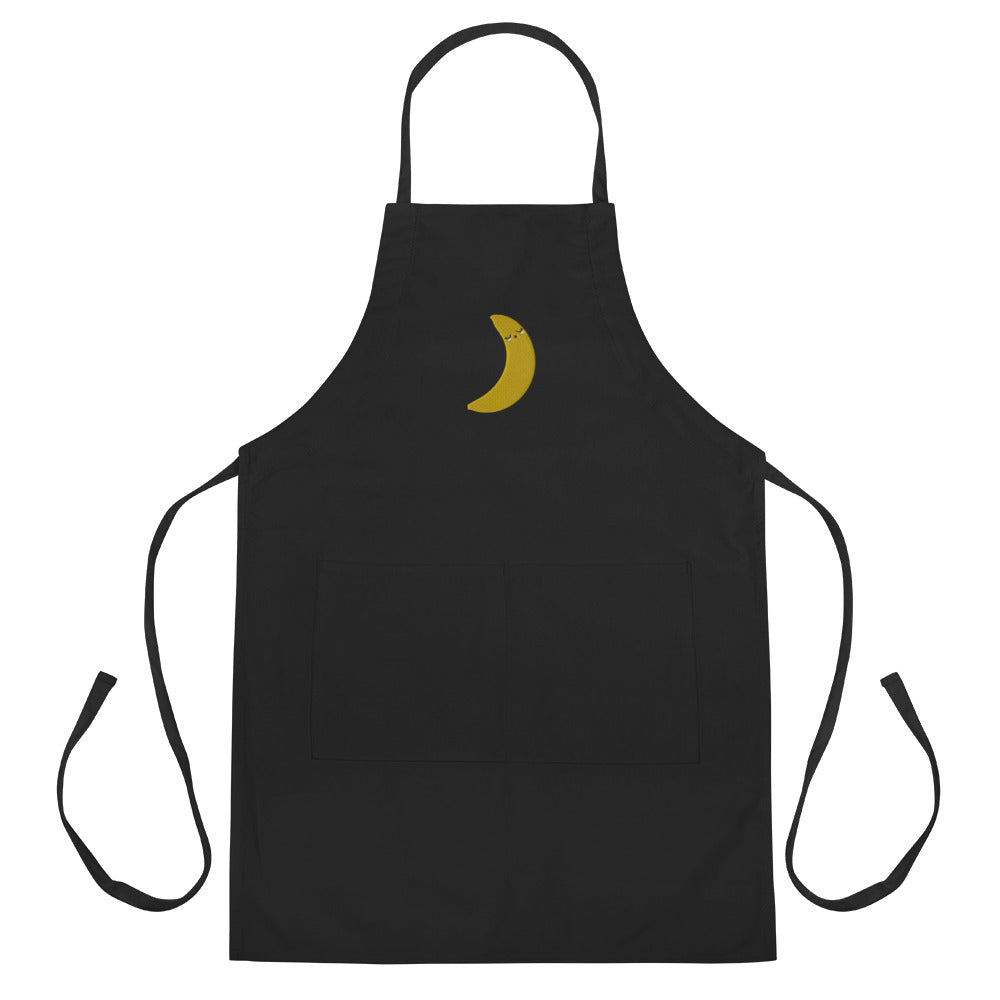Embroidered Apron- Banana