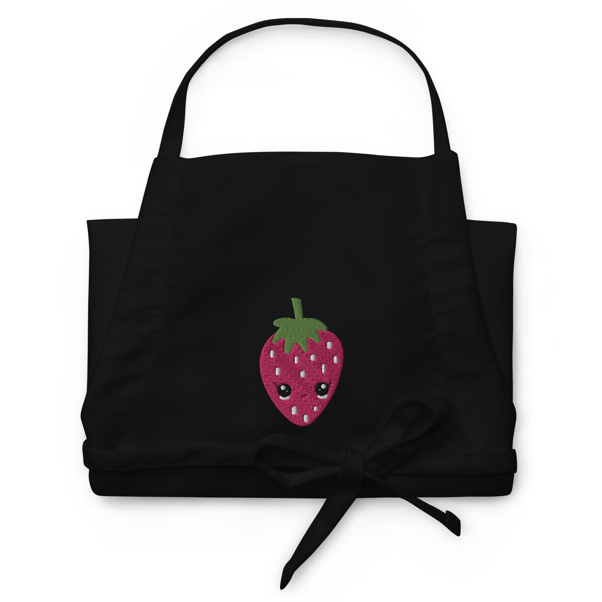Embroidered Apron- Strawberry