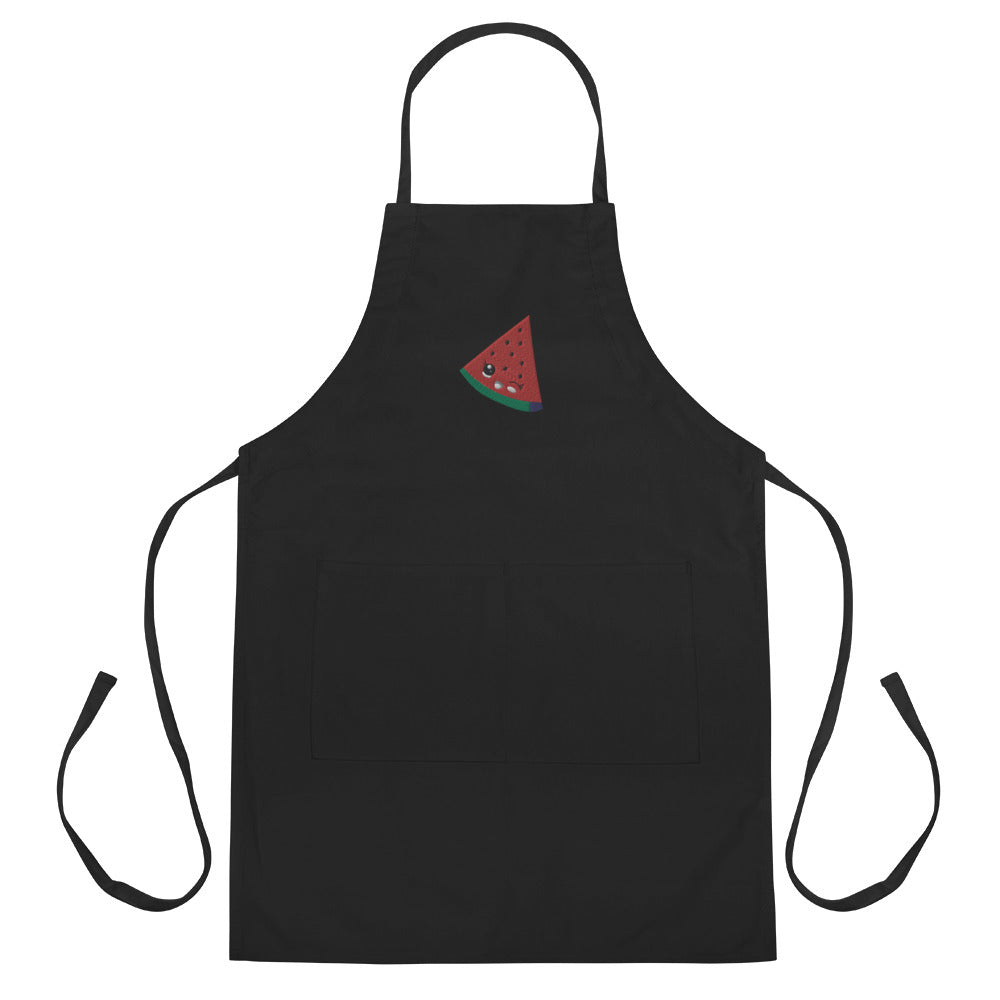 Embroidered Apron- Watermelon