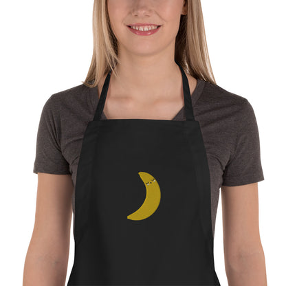 Embroidered Apron- Banana