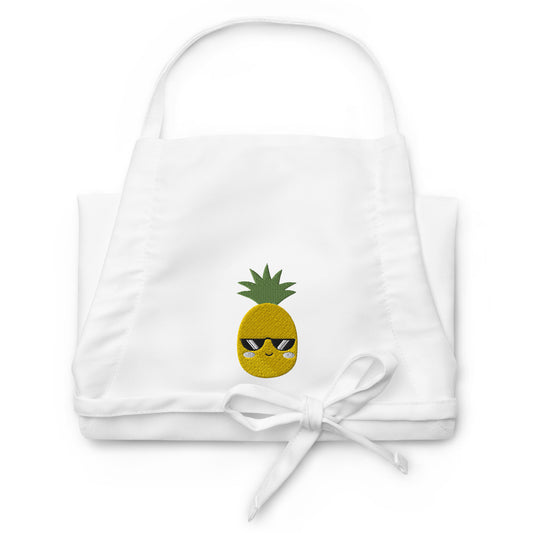 Embroidered Apron- Pineapple