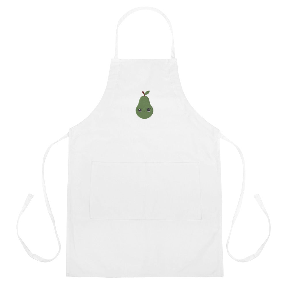 Embroidered Apron- Pears