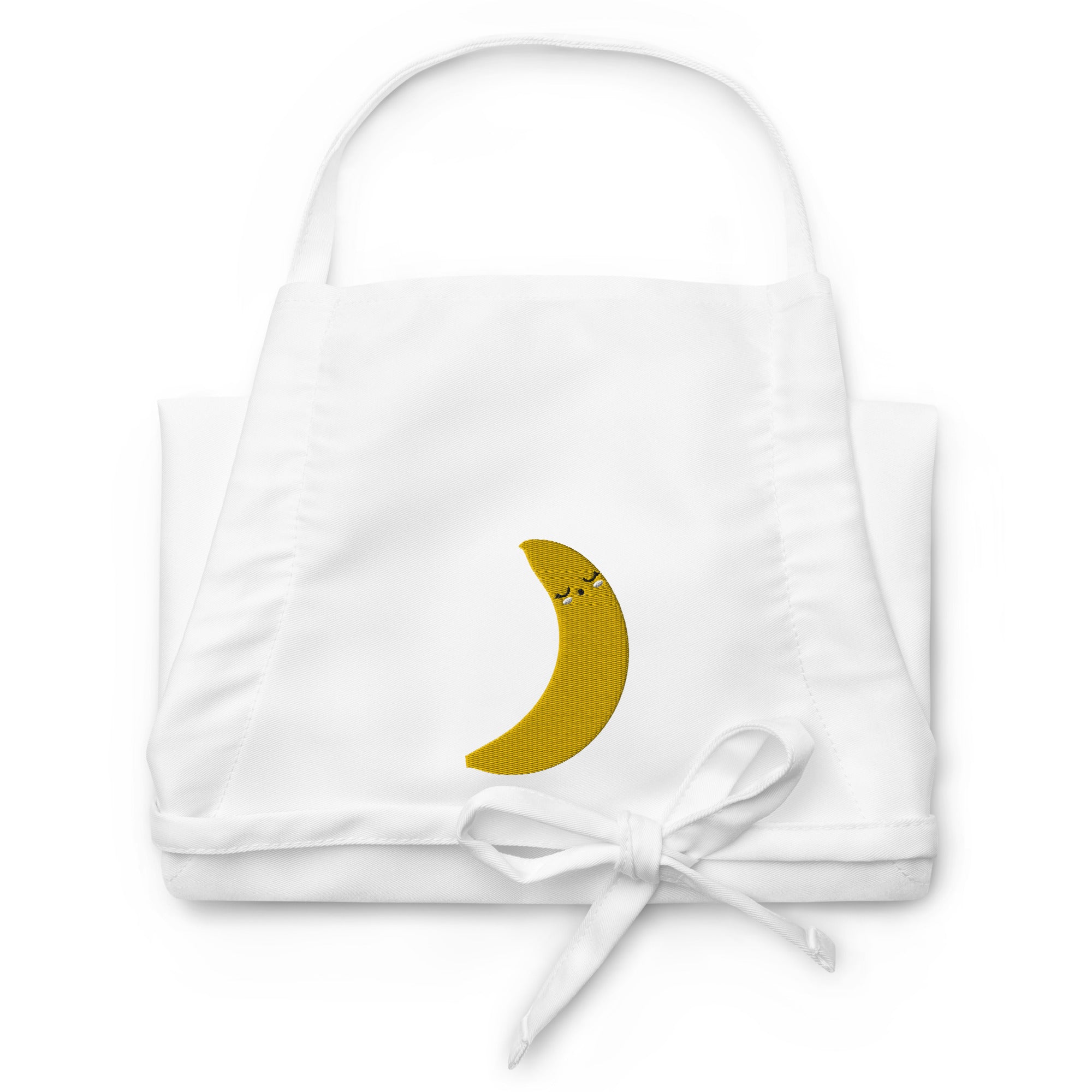 Embroidered Apron- Banana