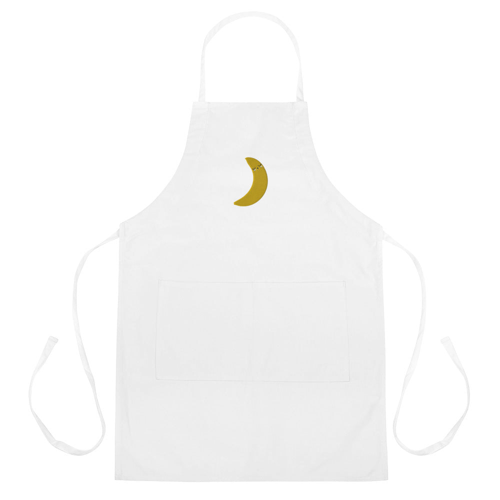 Embroidered Apron- Banana