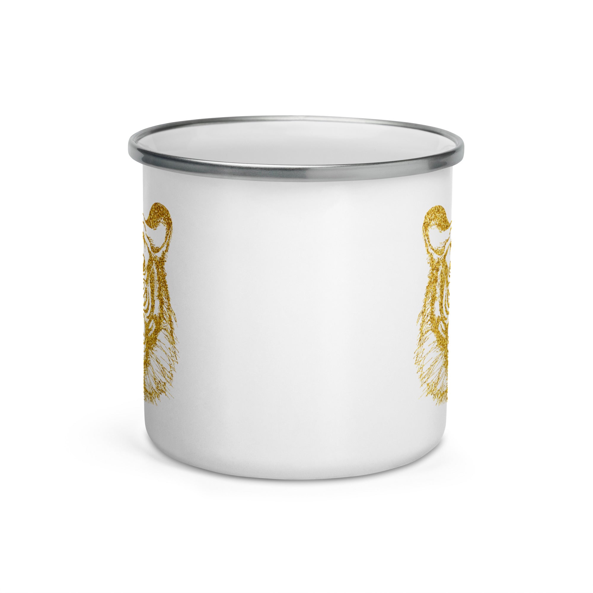 Enamel Mug- Golden Tiger