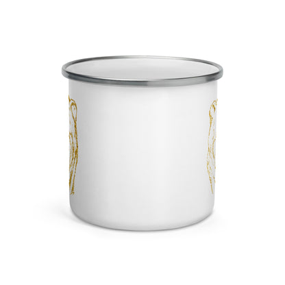 Enamel Mug- Golden Bear