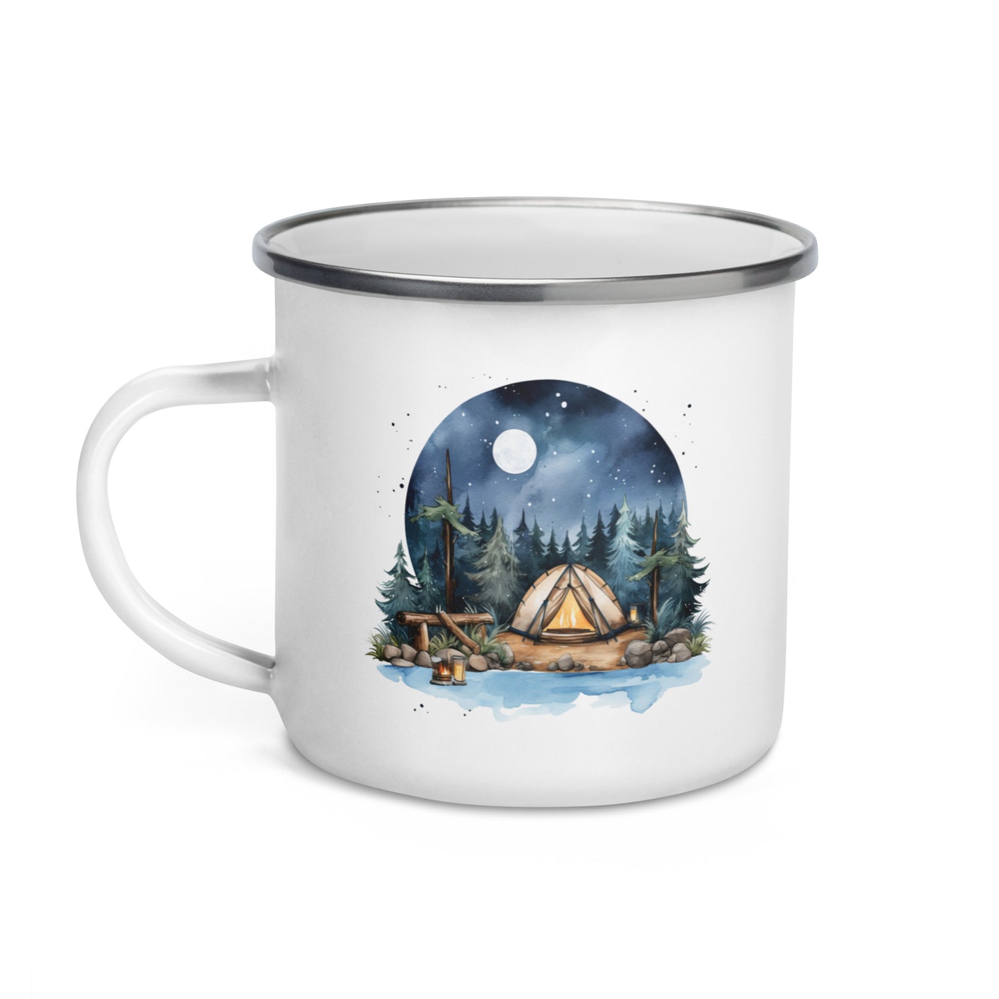 Enamel Mug- Summer Camping II