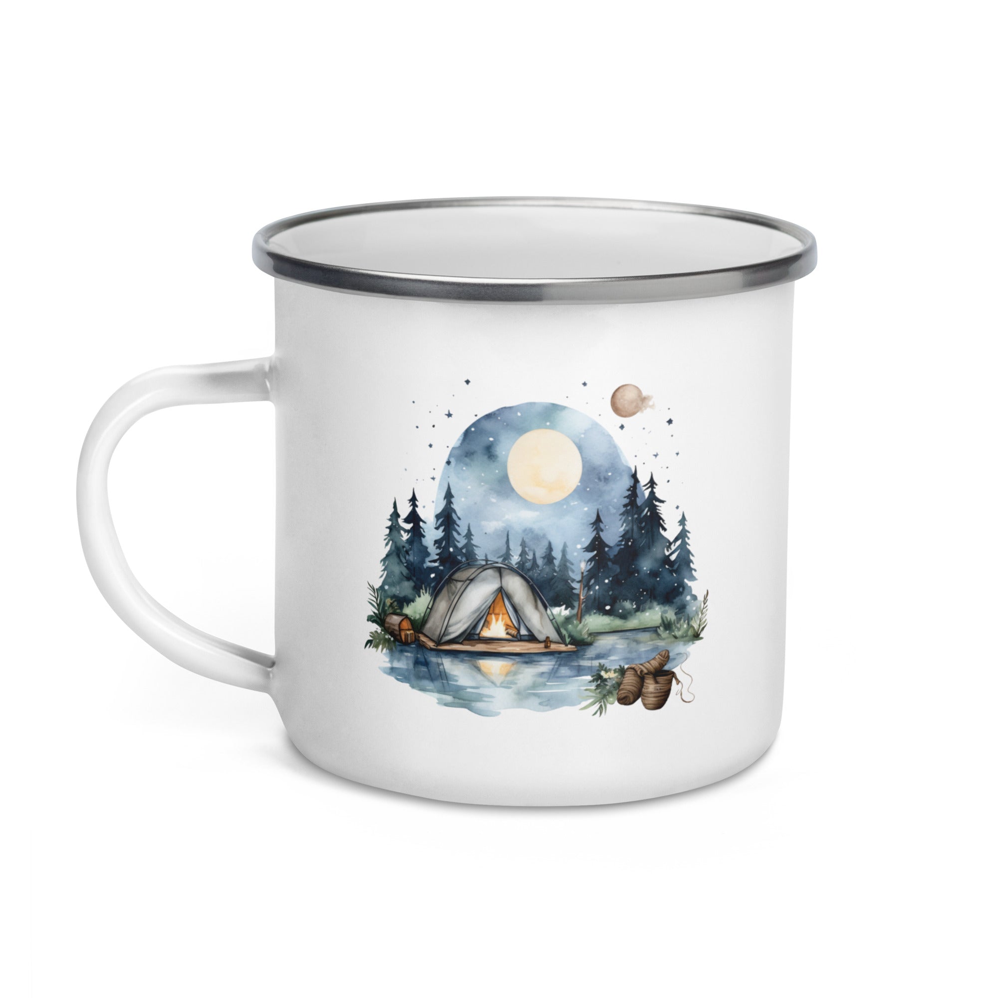 Enamel Mug- Summer Camping III