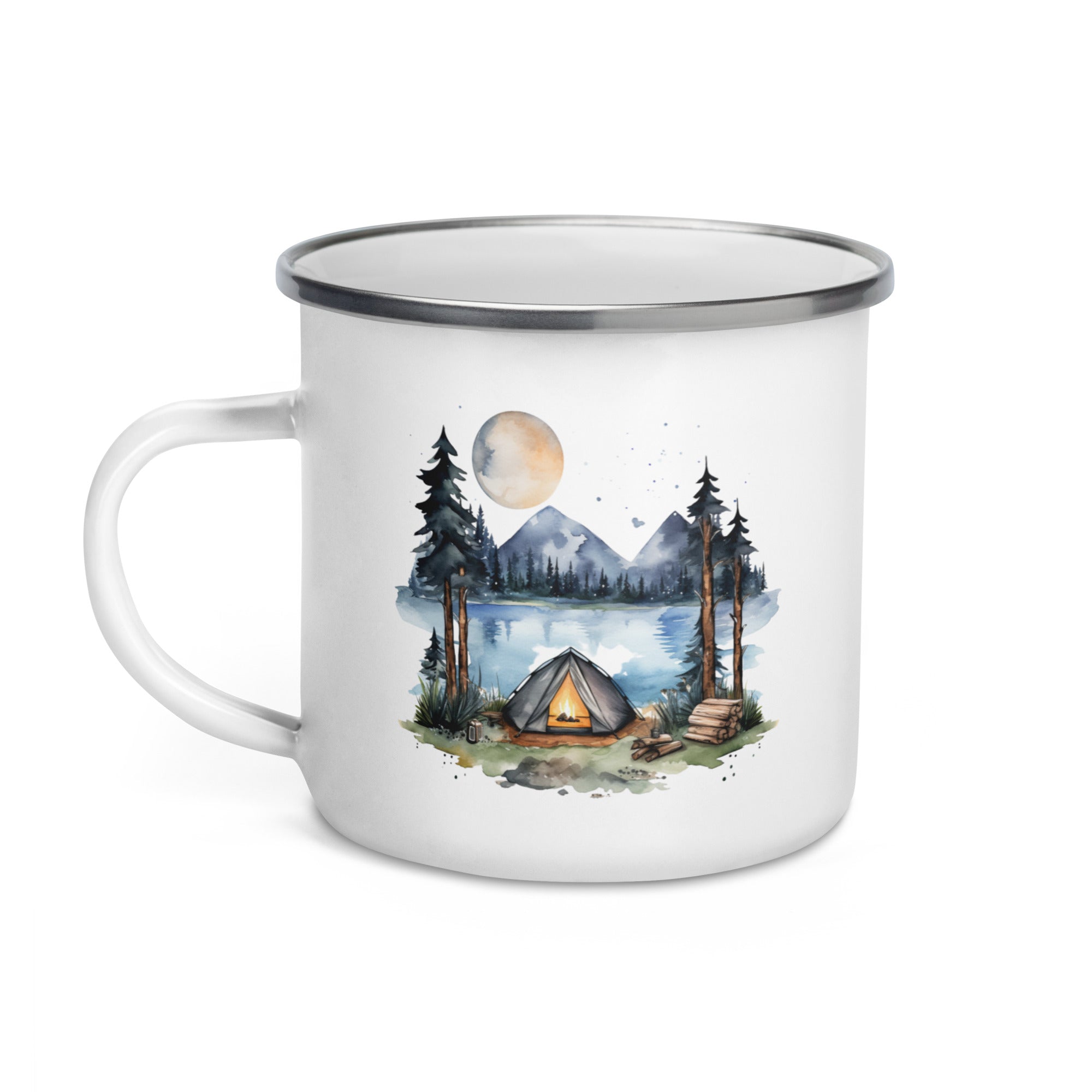 Enamel Mug- Summer Camping 04