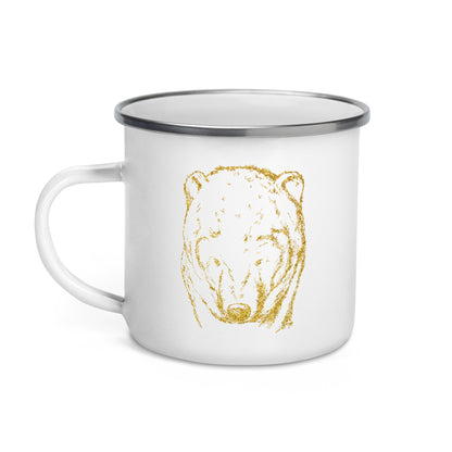 Enamel Mug- Golden Bear