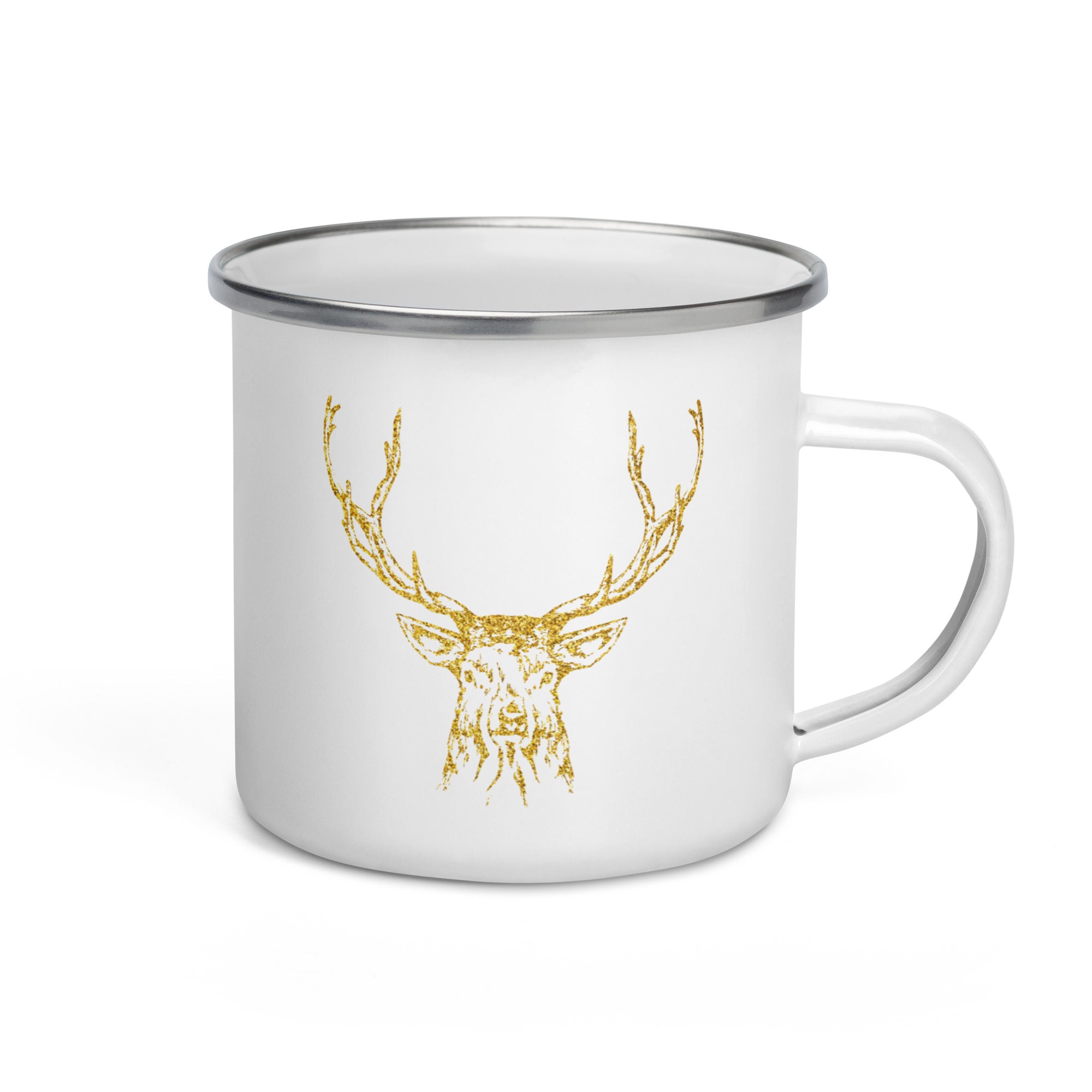 Enamel Mug- Golden Deer