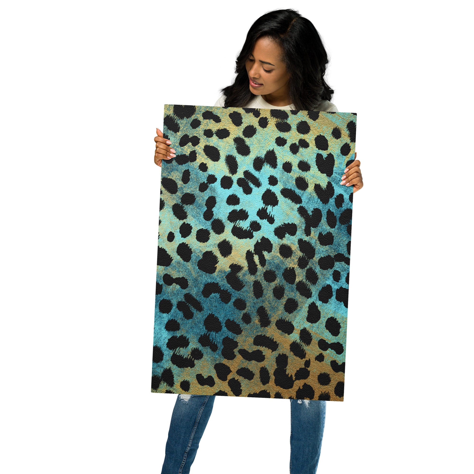 Metal prints-African safari Animal skin X