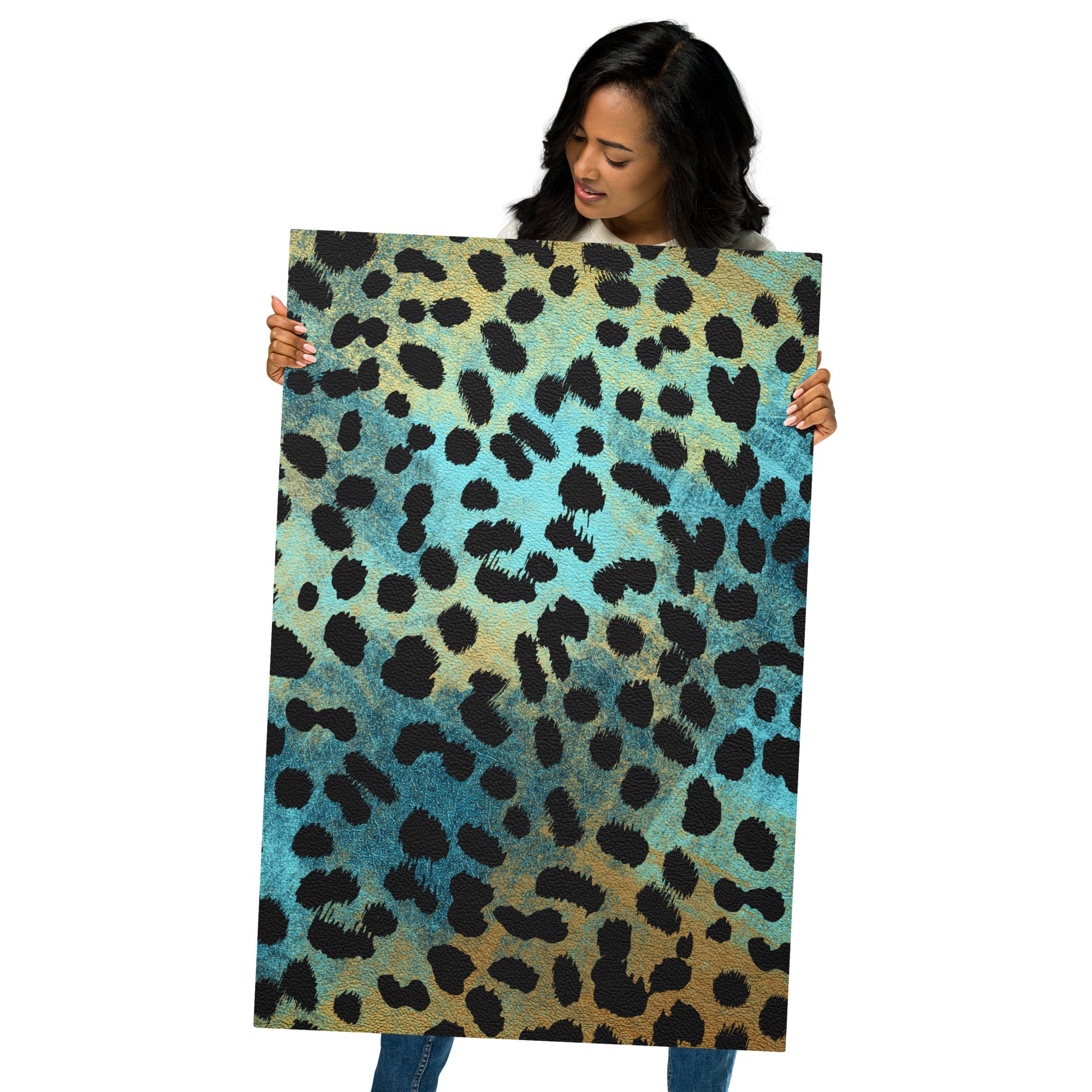 Metal prints-African safari Animal skin X