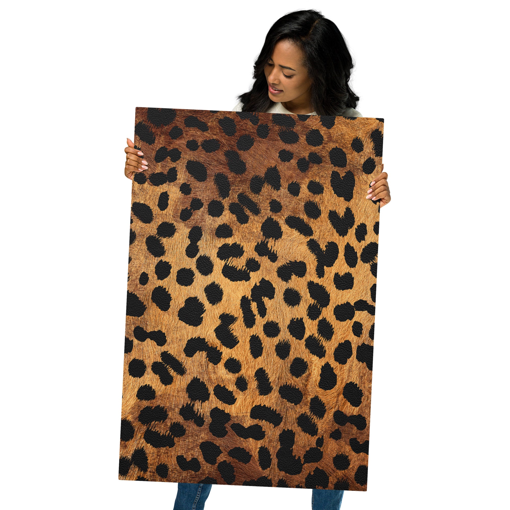 Metal prints-African safari Animal skin III