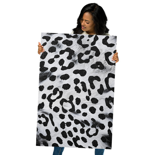 Metal prints-African safari Animal skin II