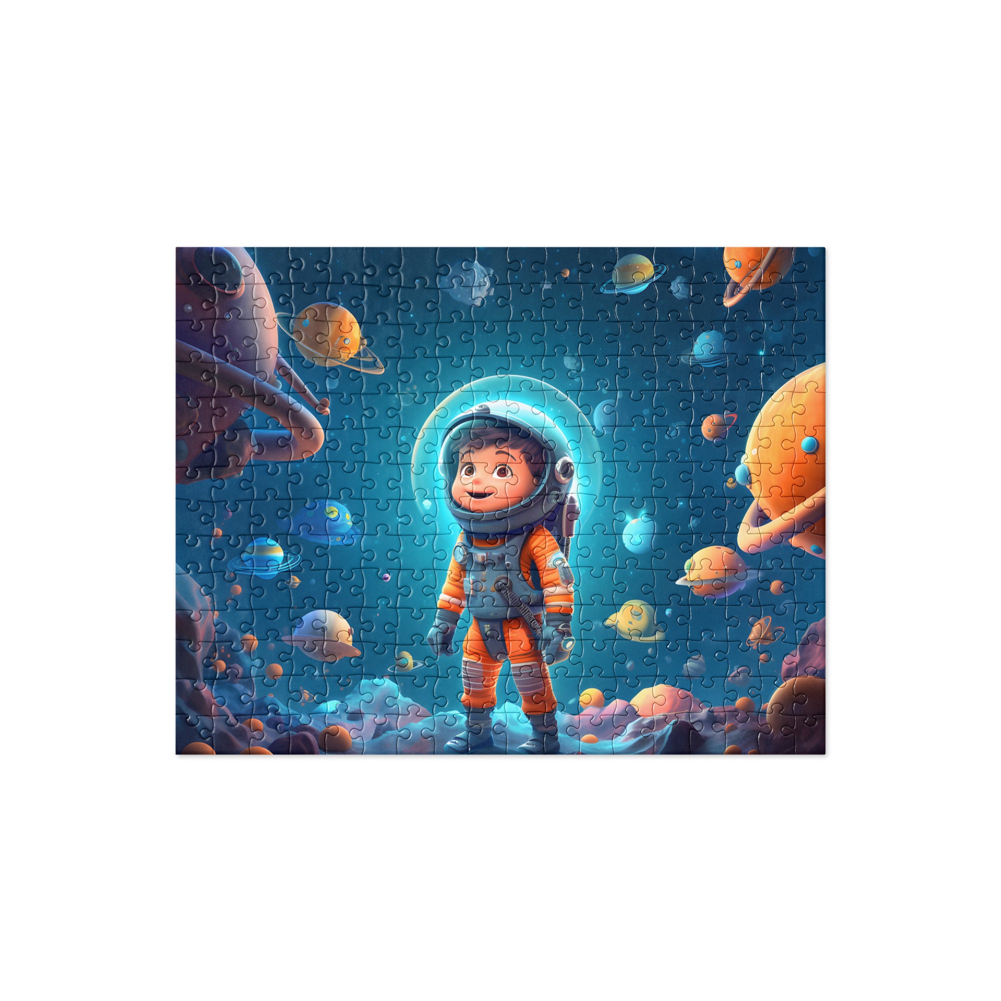 Jigsaw puzzle- Boy in Space