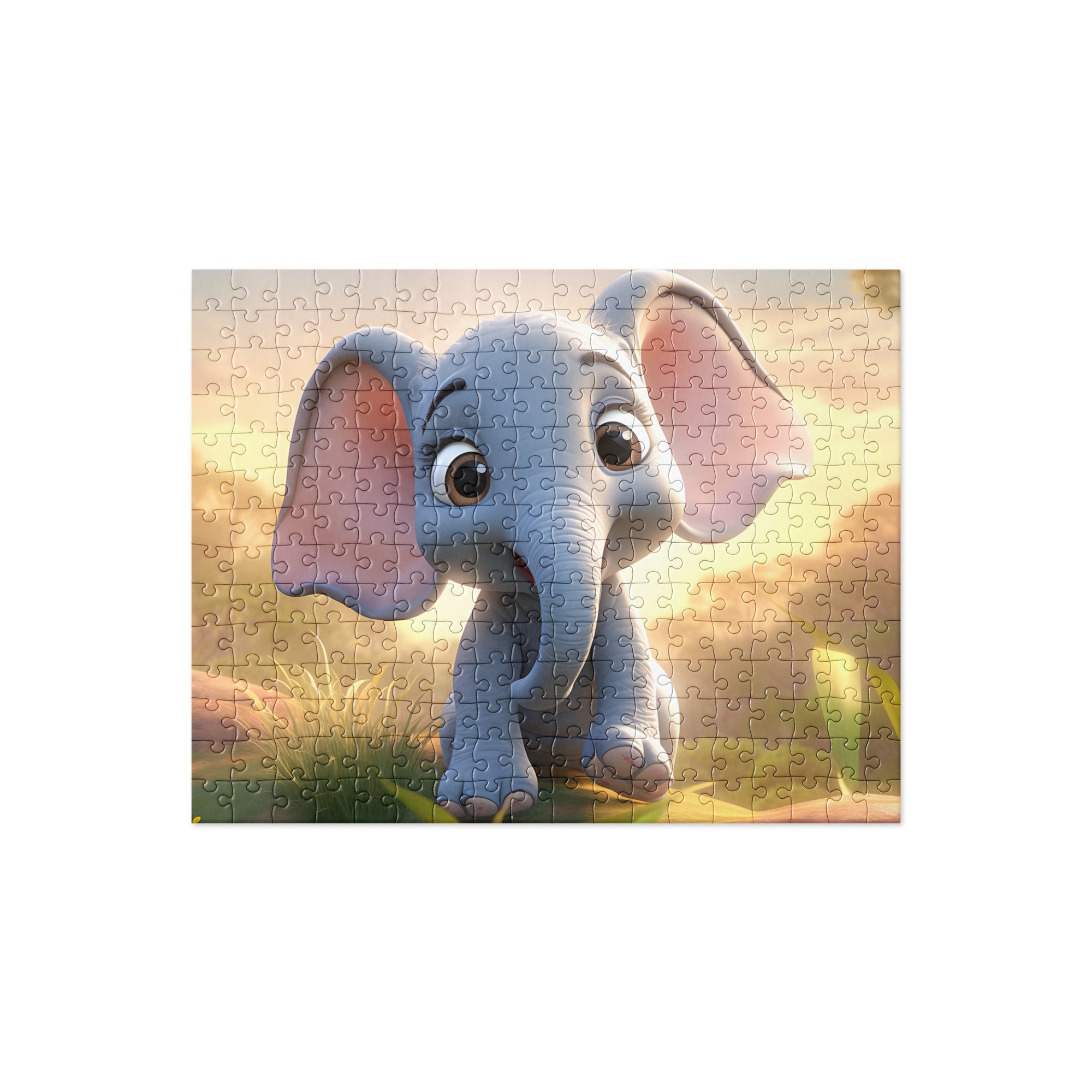 Jigsaw puzzle- Baby elephant
