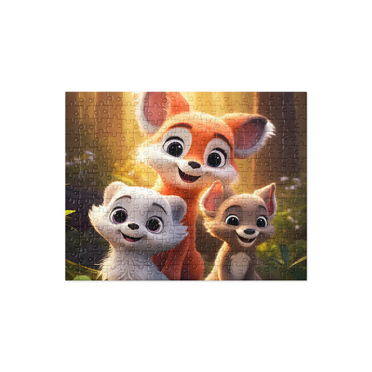 Jigsaw puzzle- Baby fox
