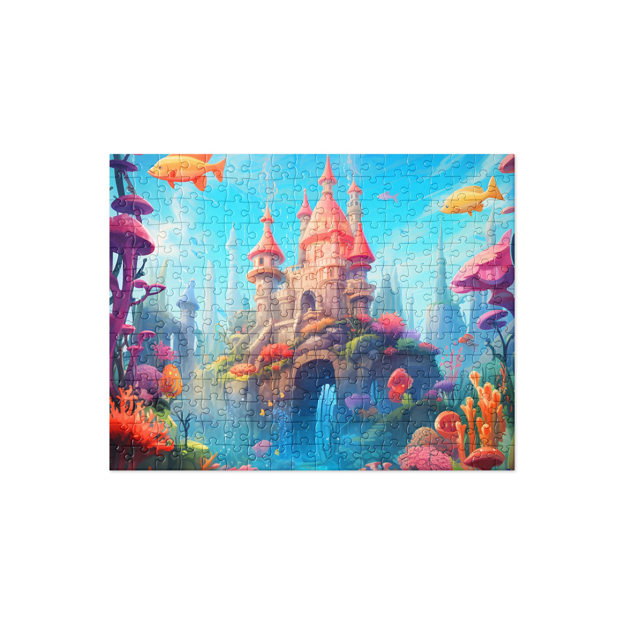 Jigsaw puzzle- Underwater castle