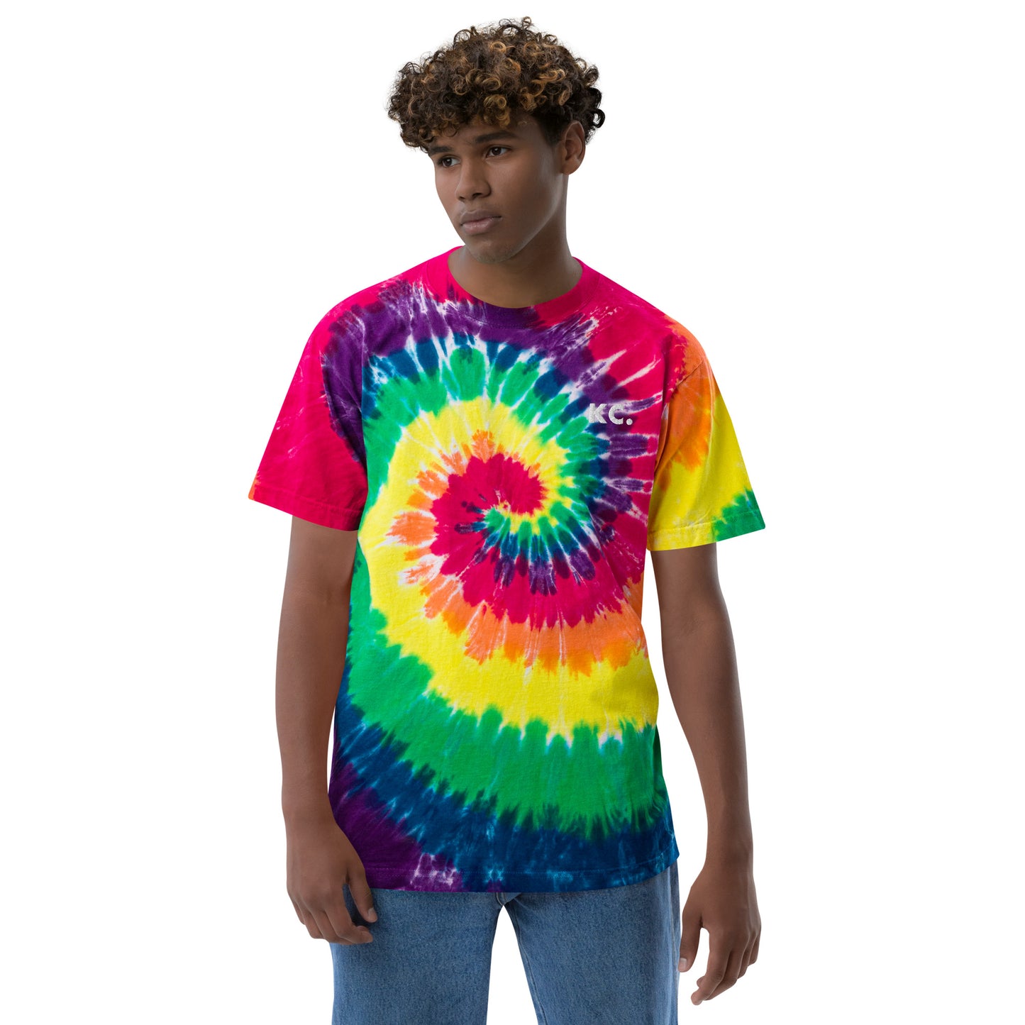 Unisex Oversized Tie-Dye T-shirts