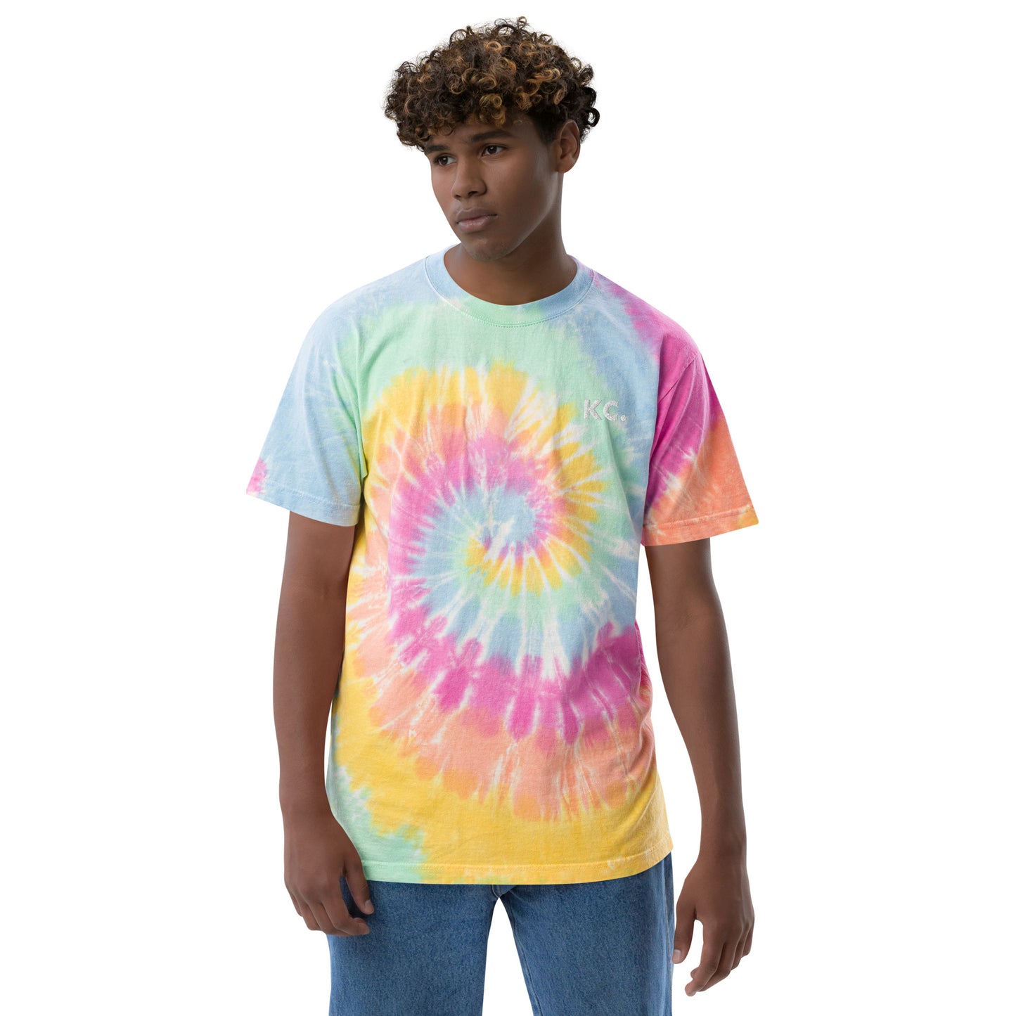 Unisex Oversized Tie-Dye T-shirts