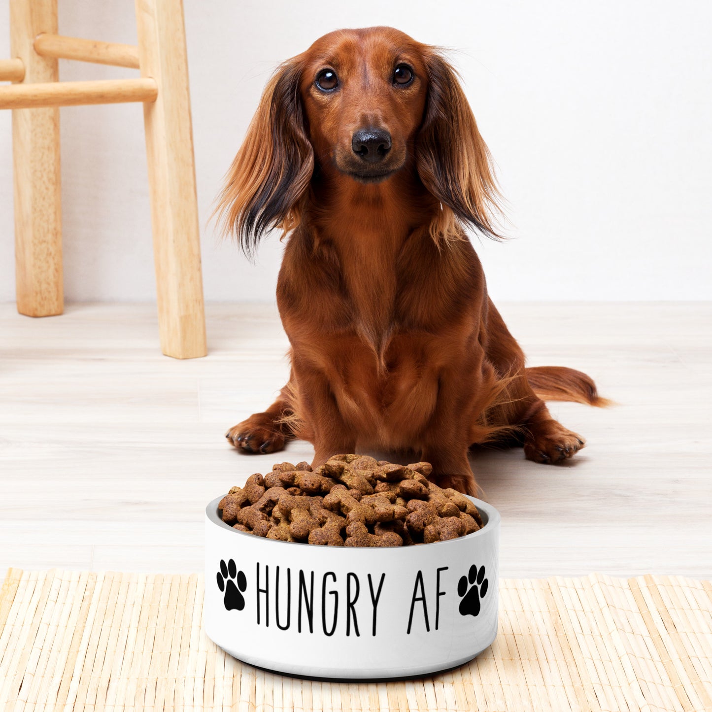 Pet skål- Hungry AF