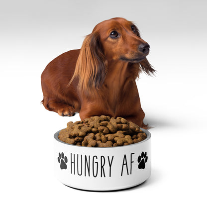 Pet skål- Hungry AF
