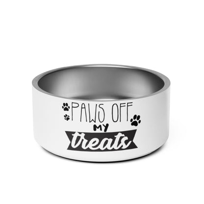 Pet bowl- Paws off my treats