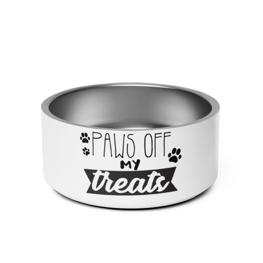Pet bowl- Paws off my treats