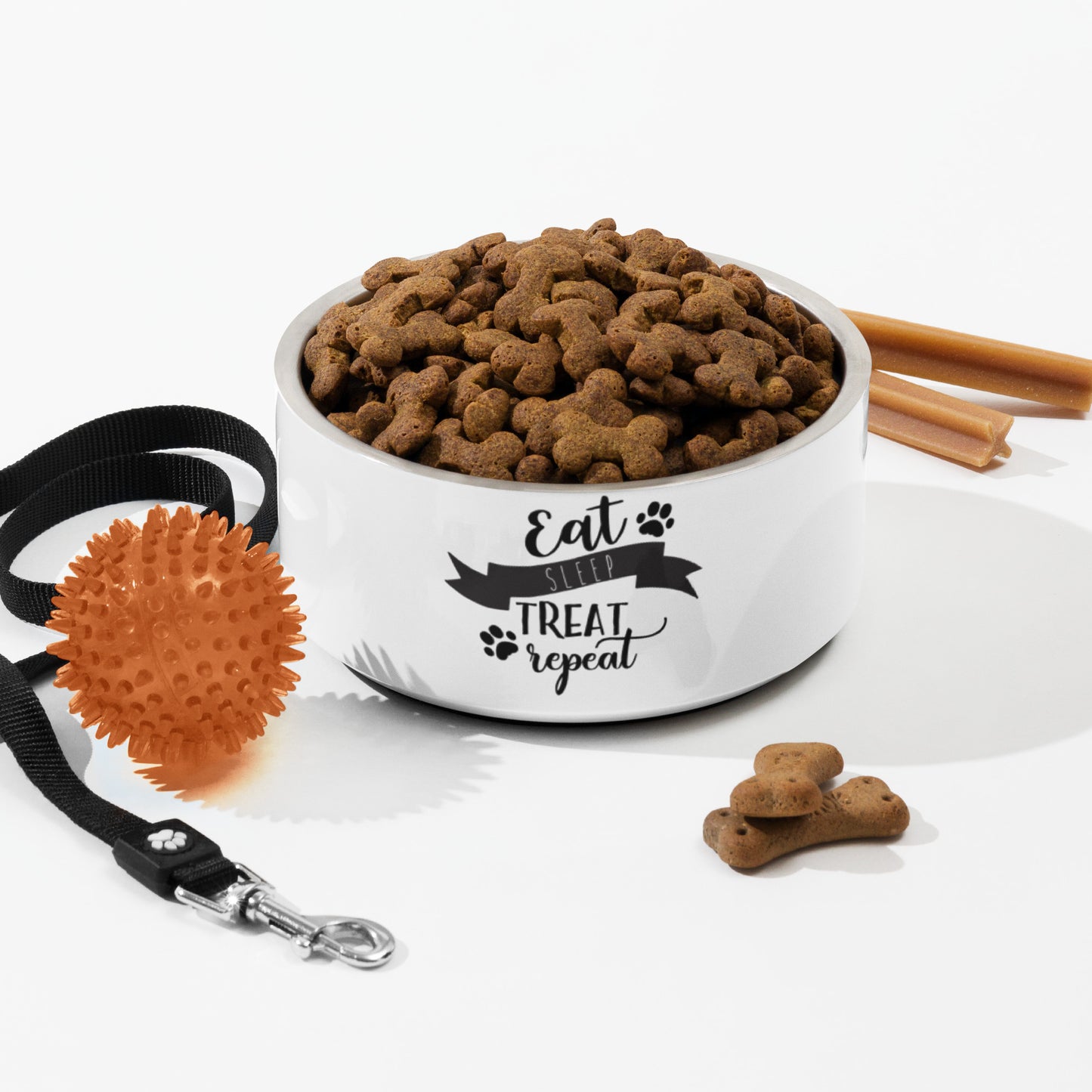 Pet bowl- Eat sleep treat