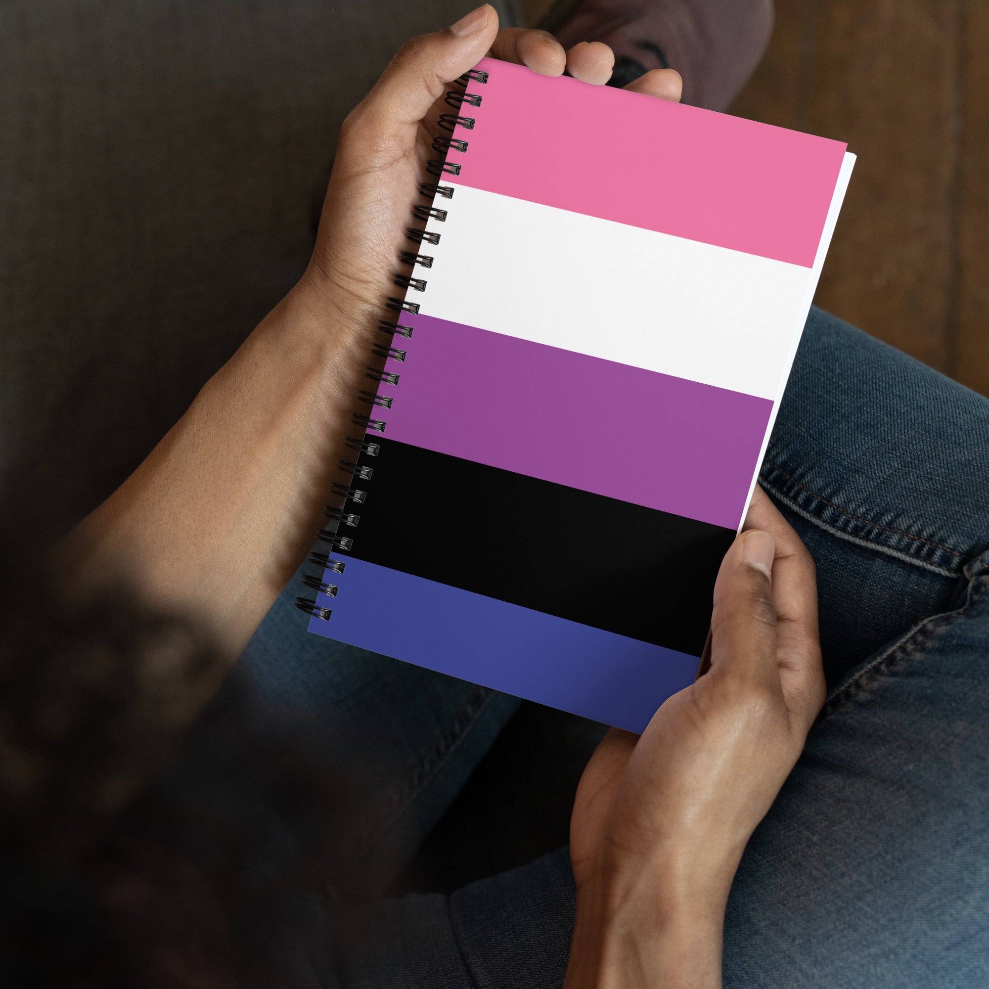 Spiral notebook- Genderfluid