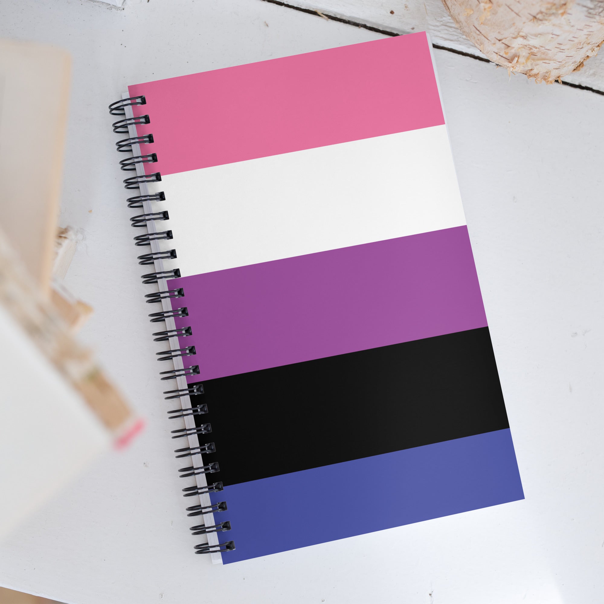 Spiral notebook- Genderfluid