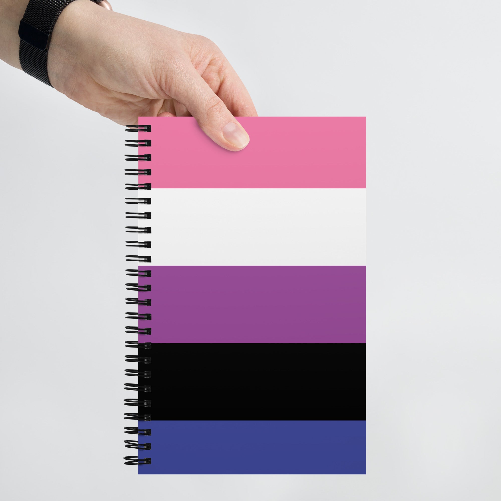 Spiral notebook- Genderfluid