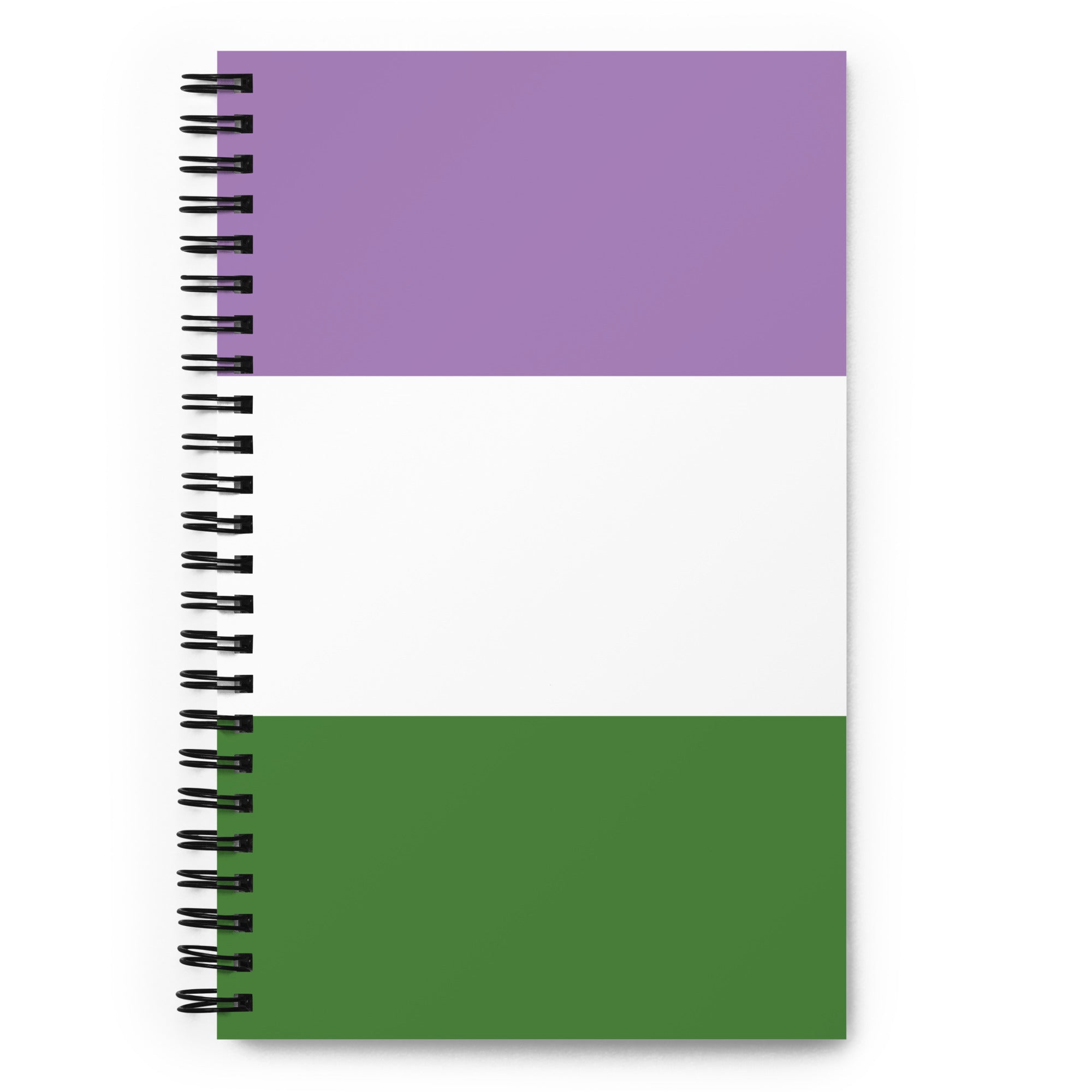 Spiral notebook- Genderqueer