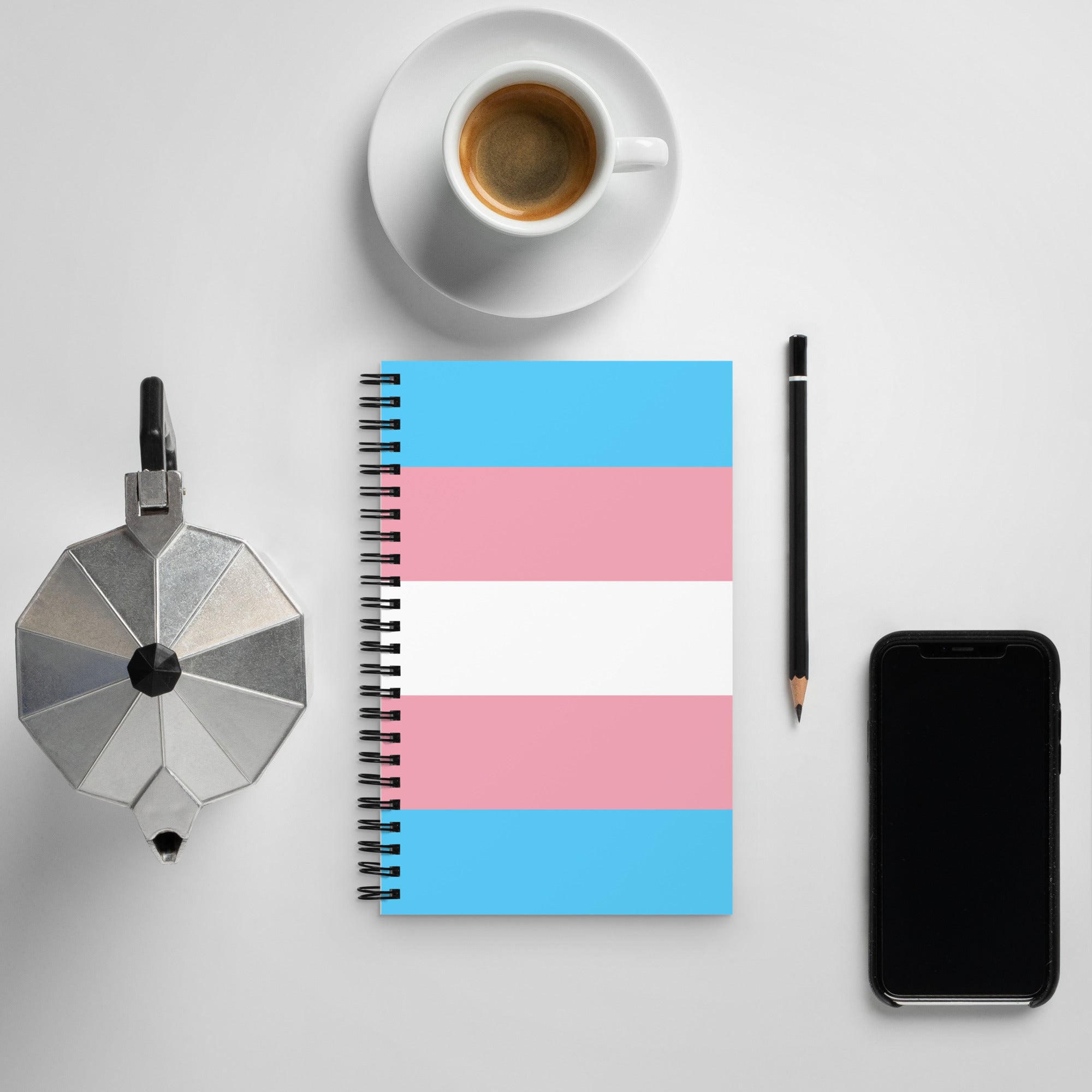 Spiral notebook- Transgender