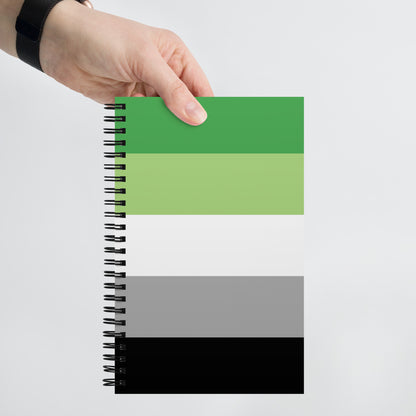 Spiral notebook- Aromantic