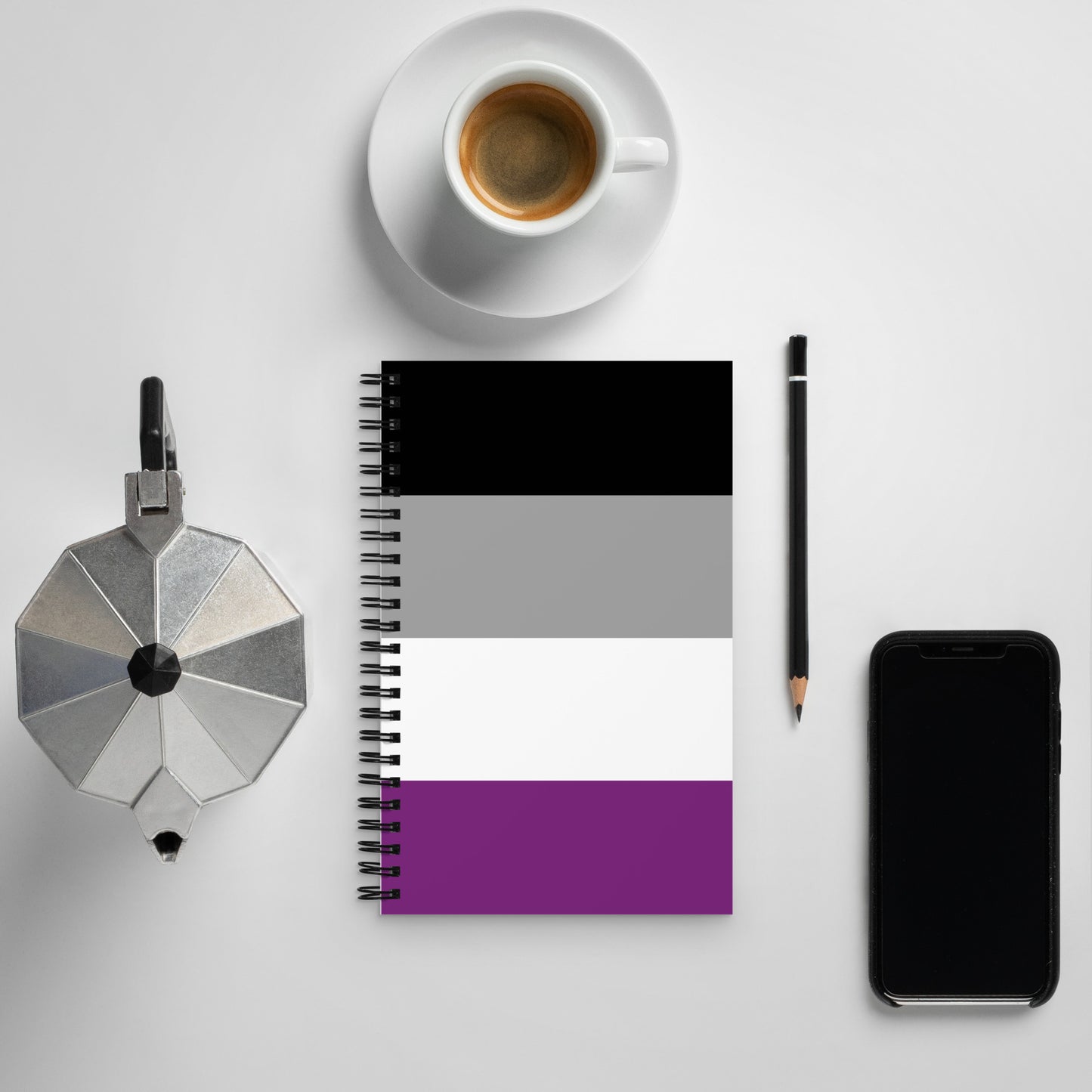 Spiral notebook- Asexual