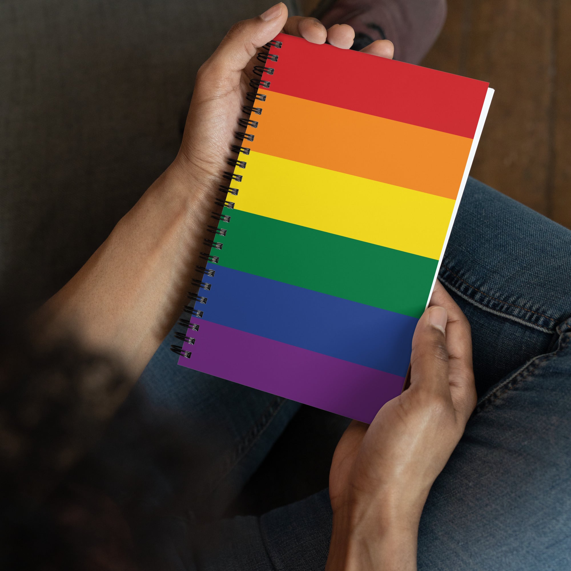 Spiral notebook- Pride Rainbow