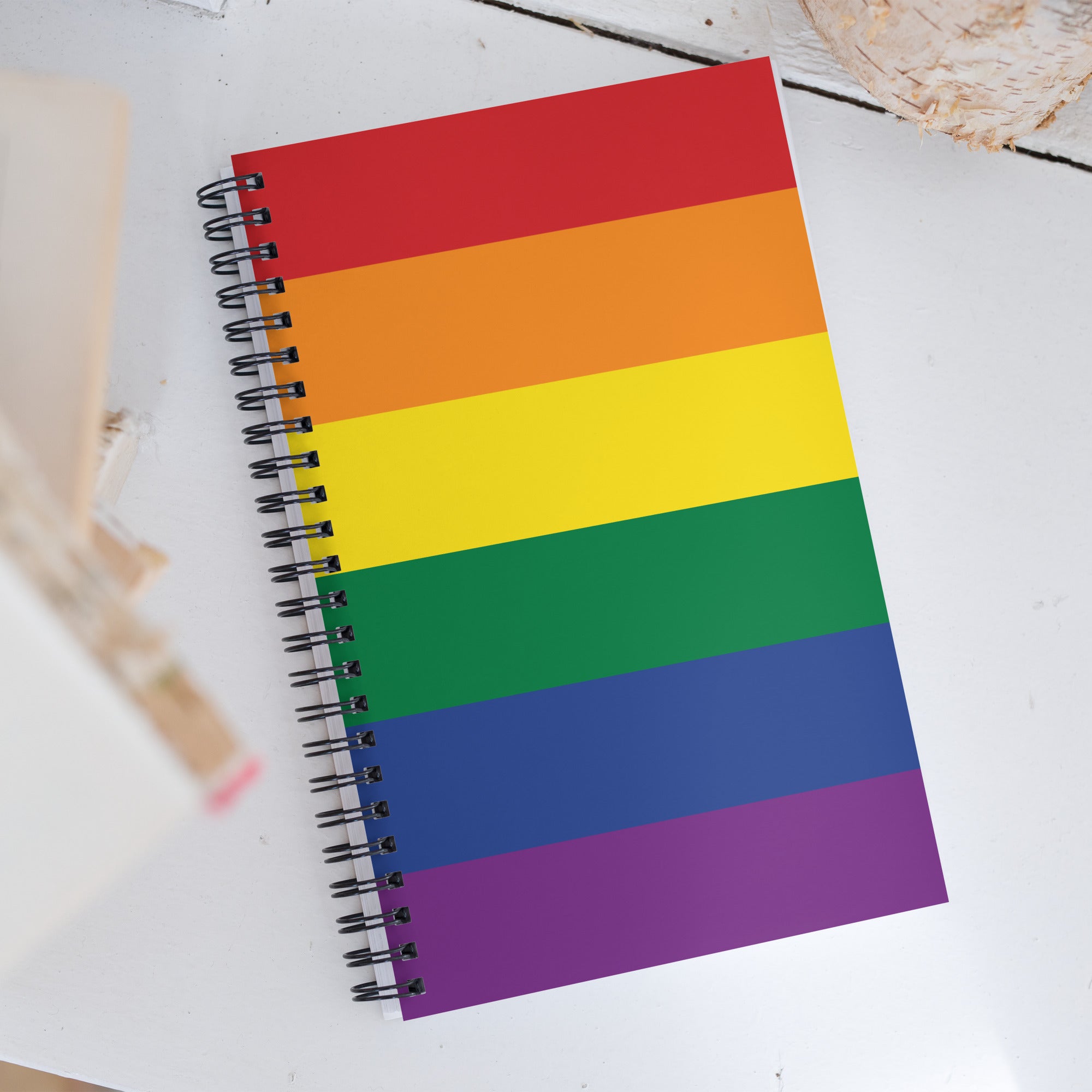 Spiral notebook- Pride Rainbow