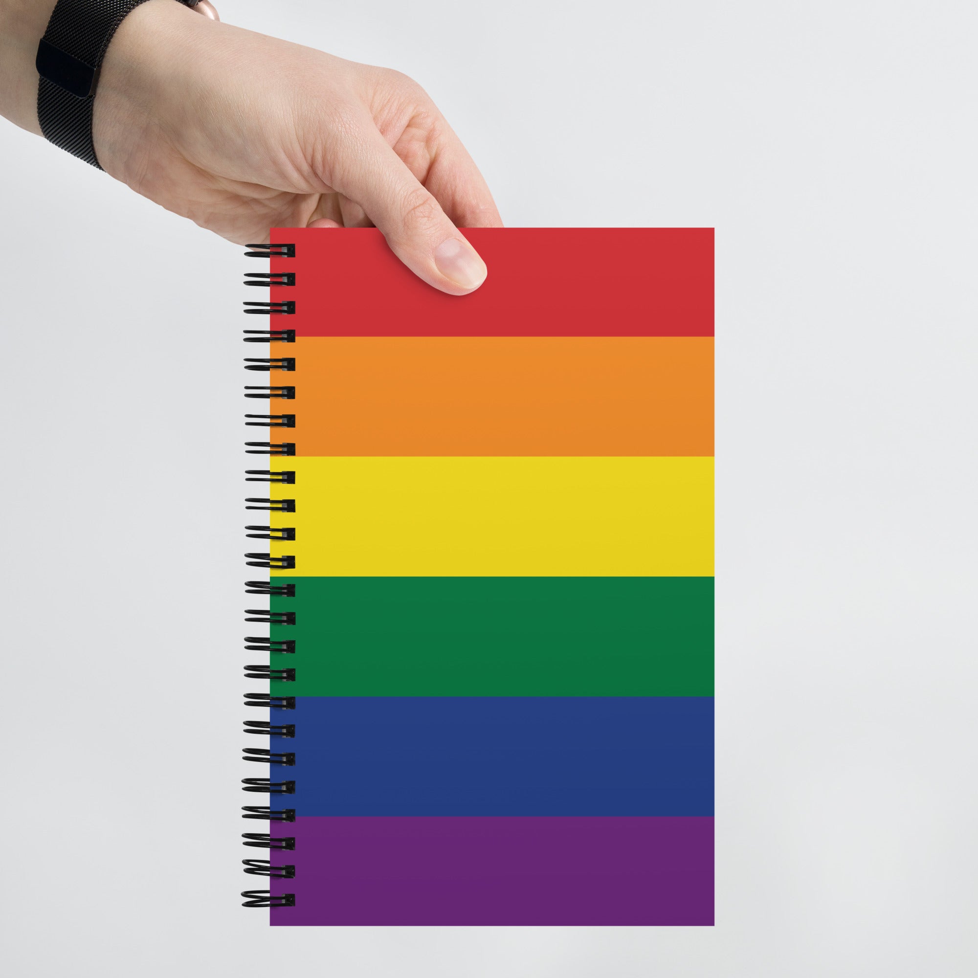 Spiral notebook- Pride Rainbow