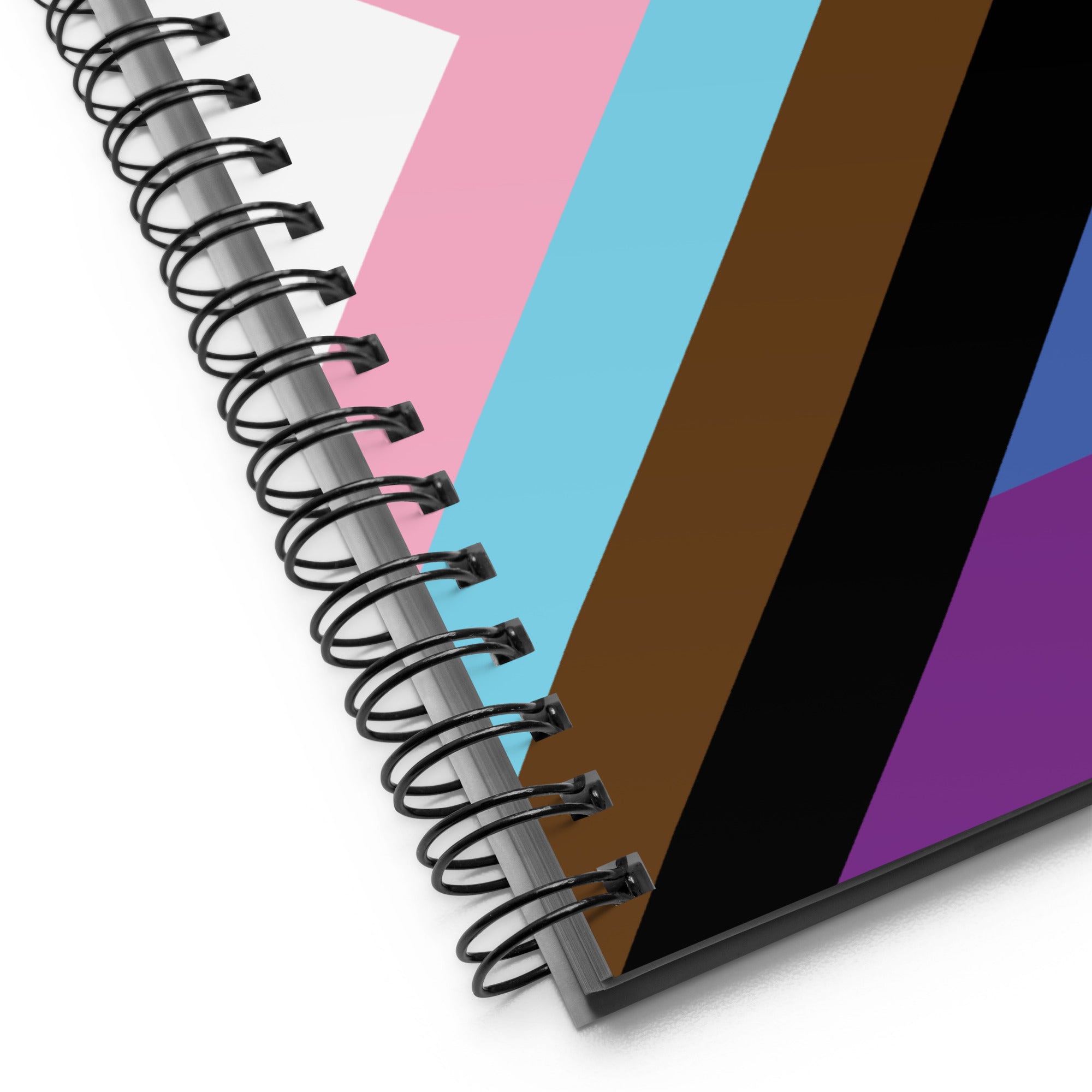 Spiral notebook- Progress Pride