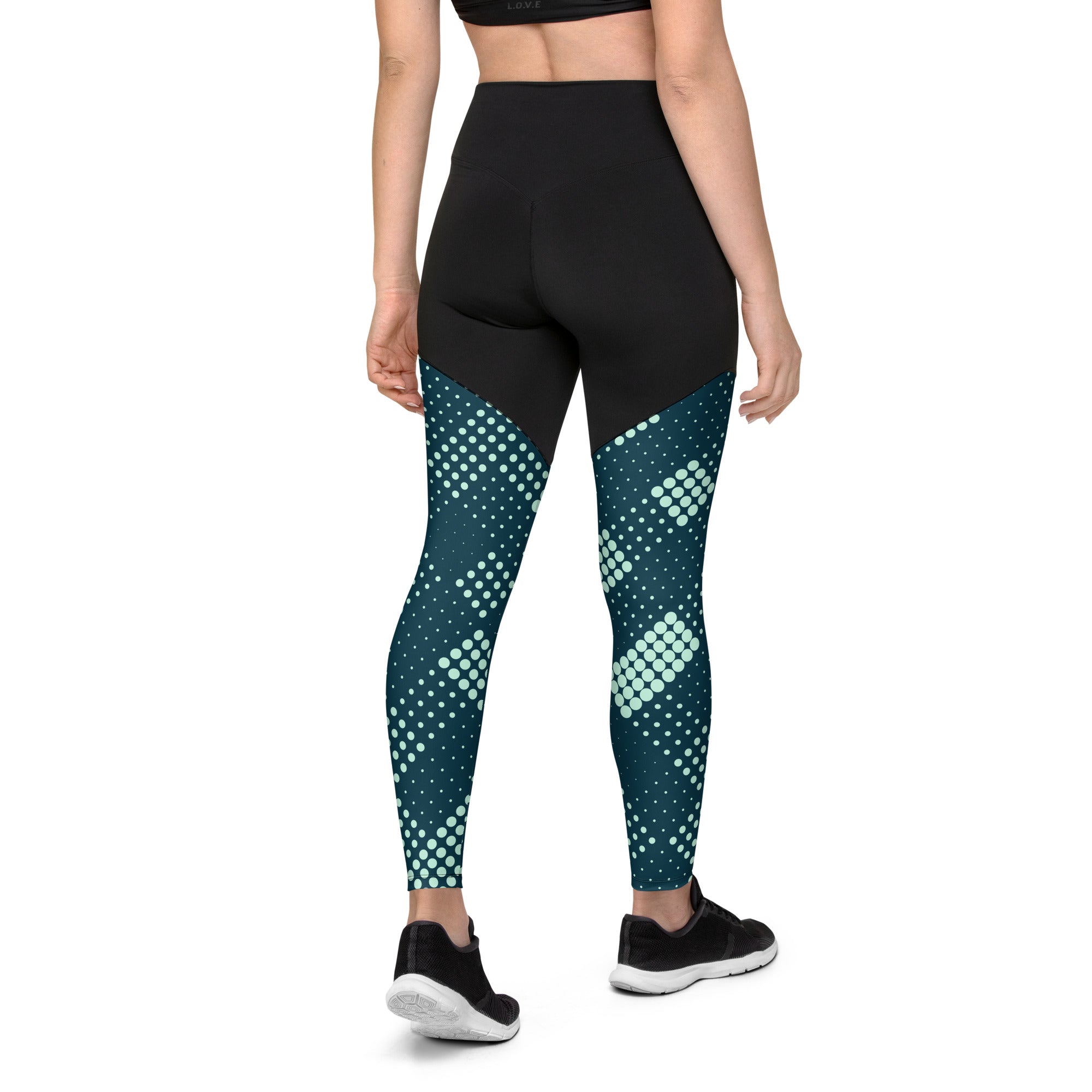 Sports Leggings- Abstract I