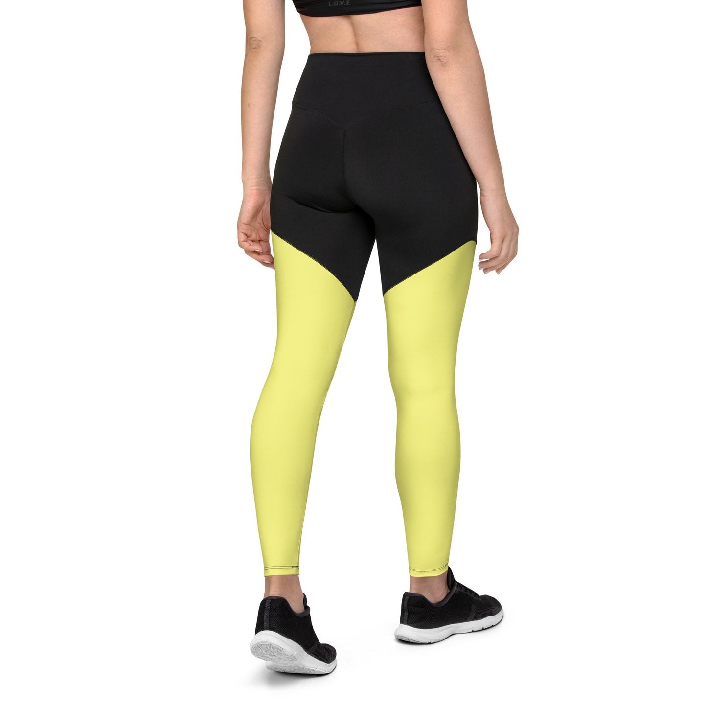 Sports Leggings- Yellow
