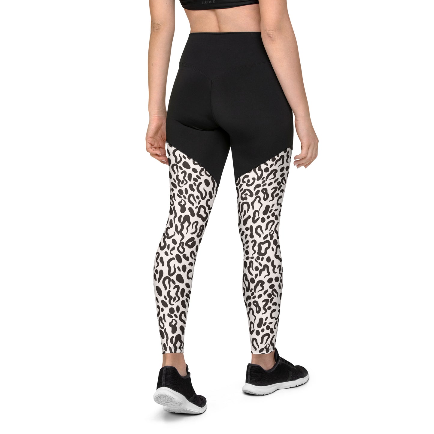 Sports Leggings- Leopard Skin
