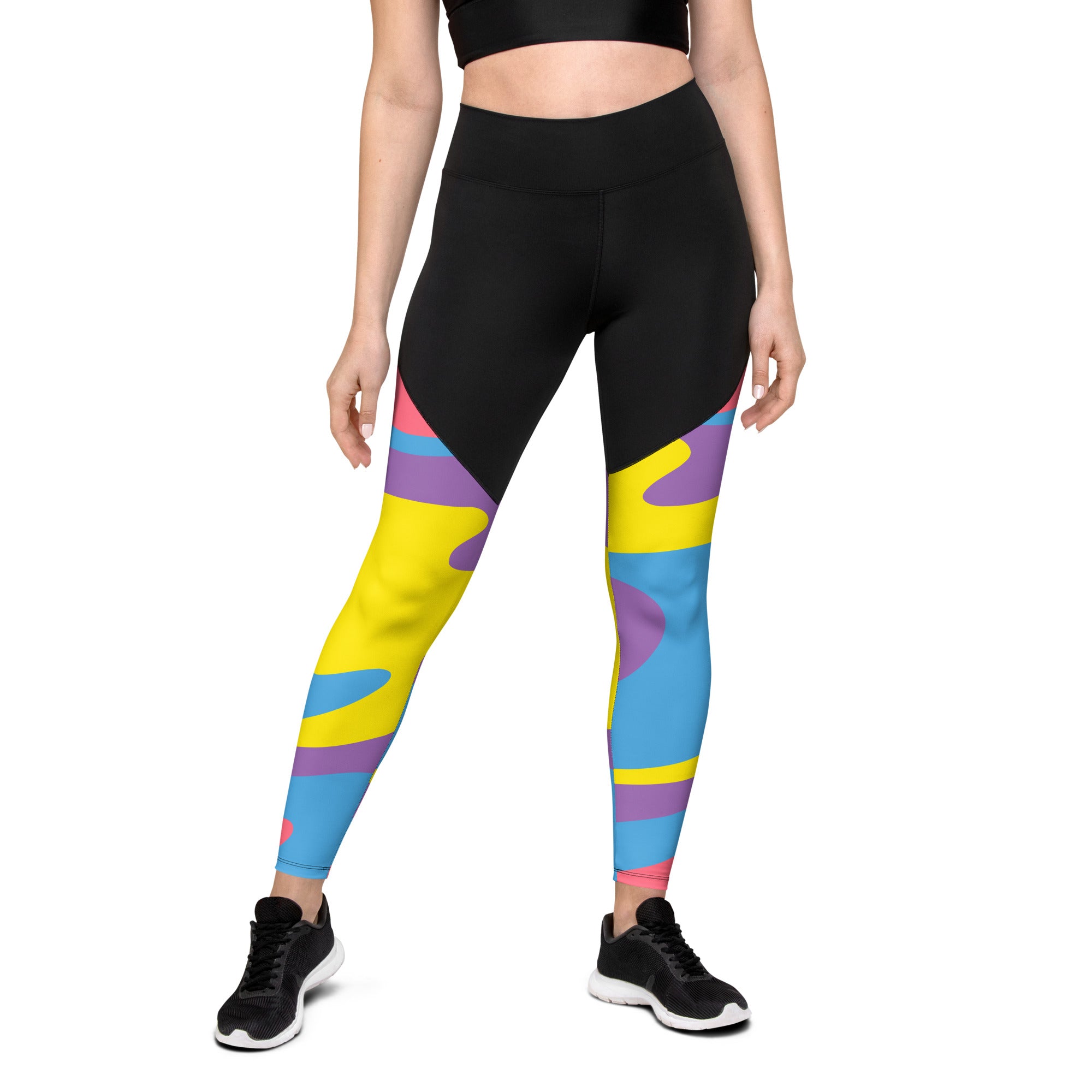 Sports Leggings- Abstract II