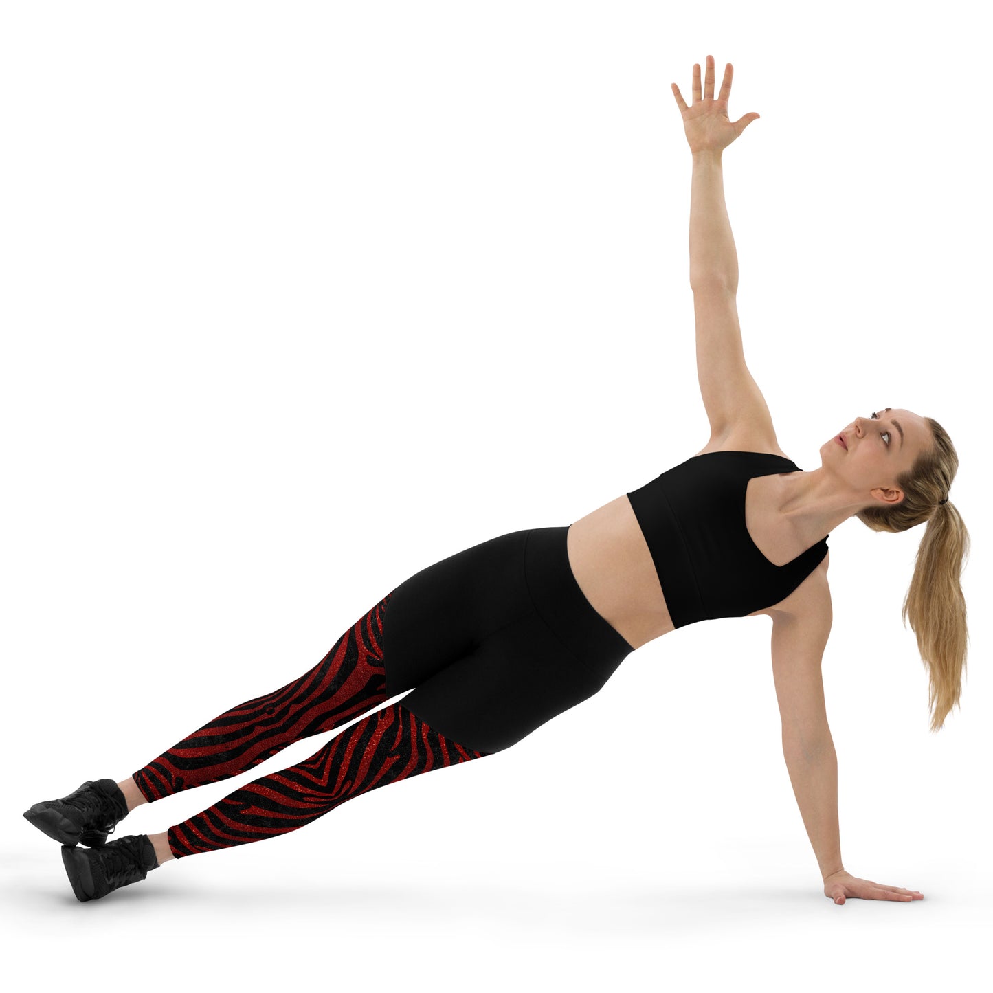 Sports Leggings- Zebra Skin